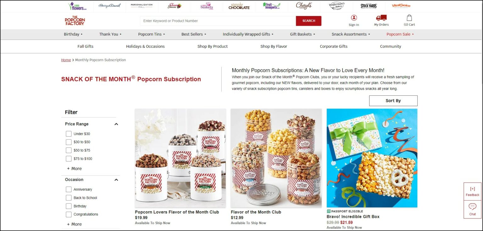 Top 19 Popcorn of the Month Clubs Food For Net