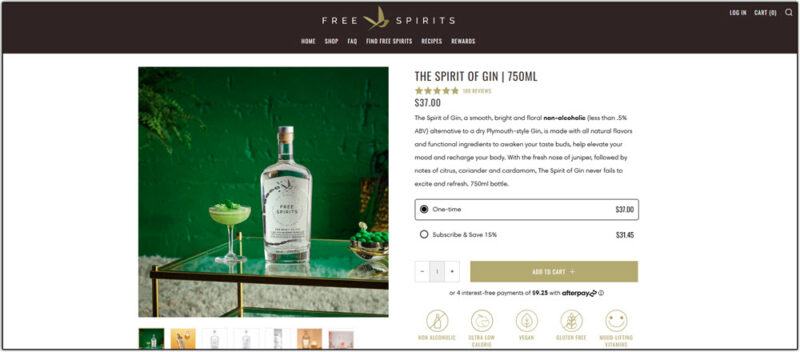 The Spirit of Gin by Free Spirits