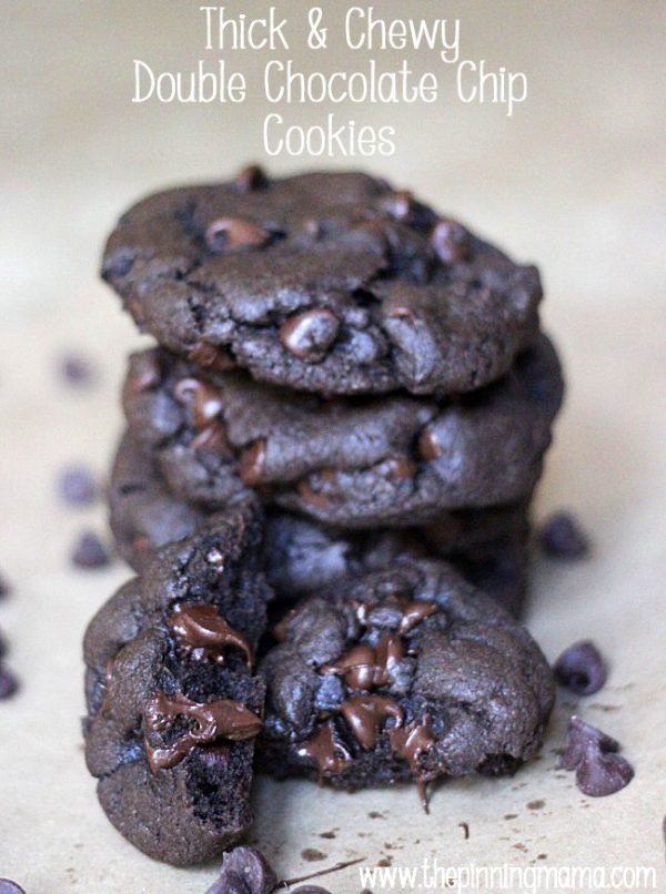 Double Chocolate Chip Cookies