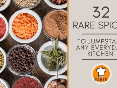 Different spices in bowls to represent rare spices to add to your kitchen.
