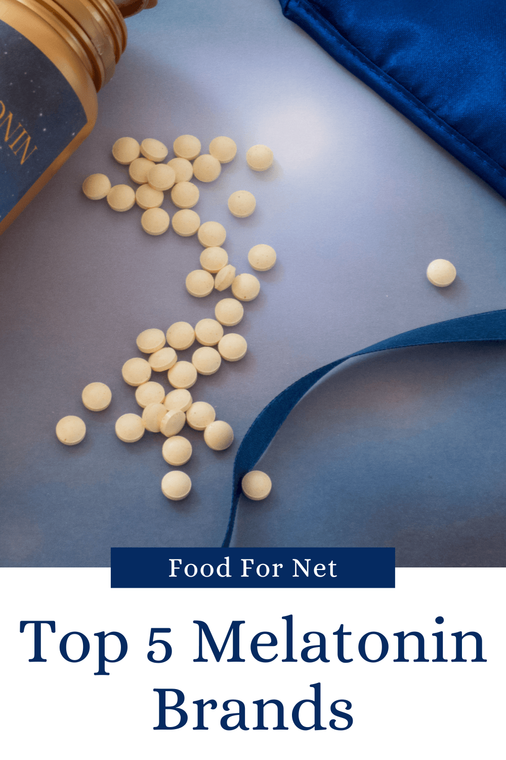 A selection of supplements from the top melatonin brands