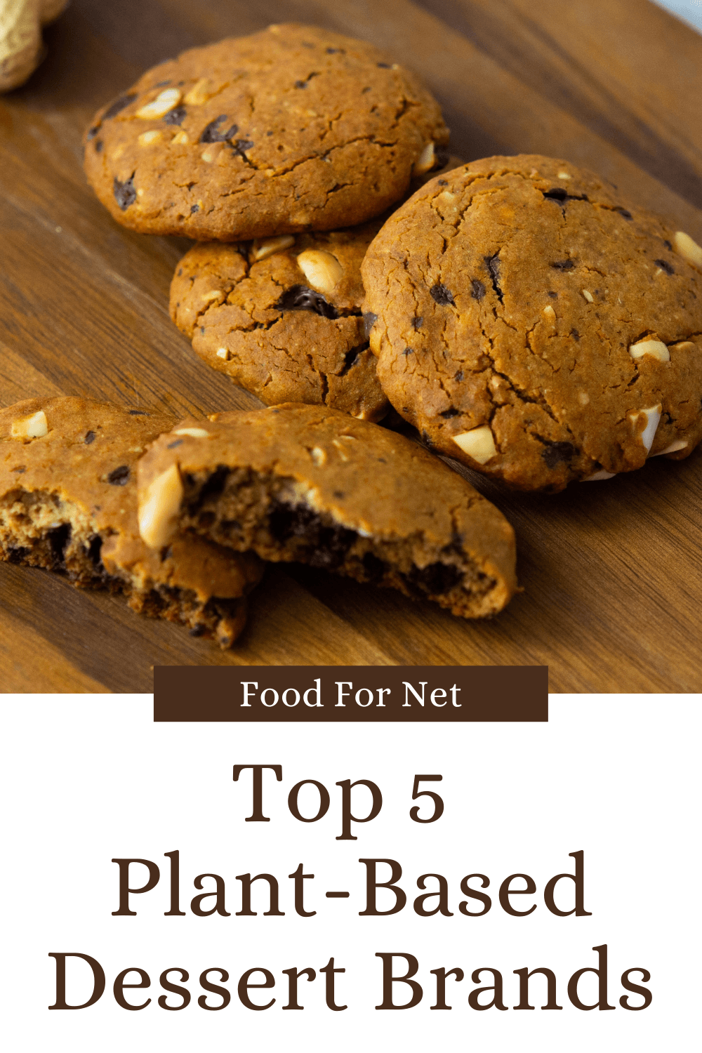 A selection of vegan cookies, highlighting the top plant-based dessert brands