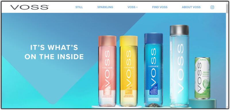 voss water