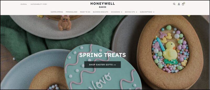 A selection of Easter egg treats made using a Honeywell Bakes kit