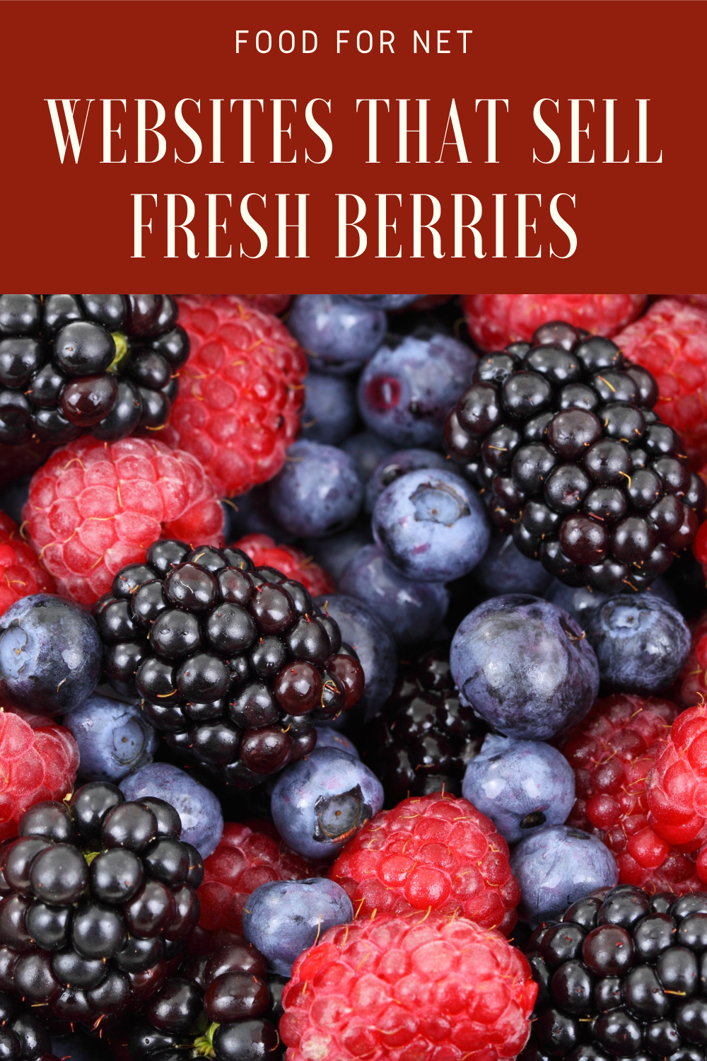 Fresh blackberries, raspberries, and blueberries in a pile