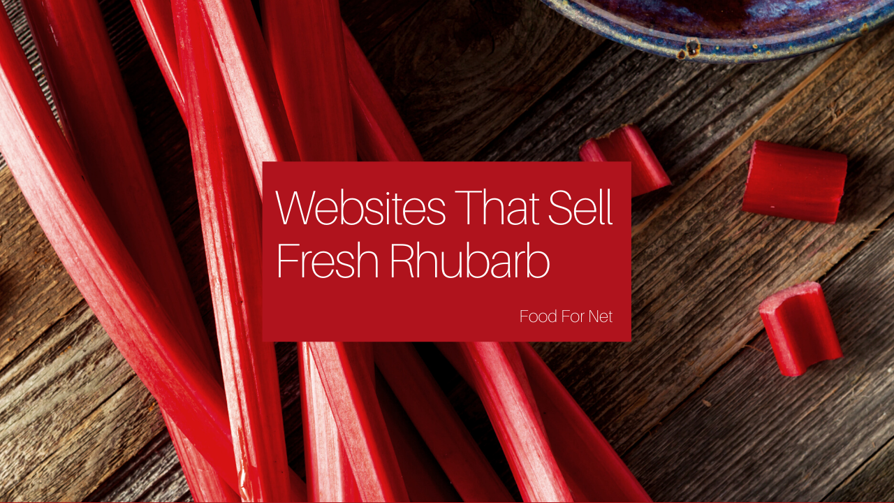 where can i buy rhubarb near me – Fresh Rhubarb Availability in Local Markets