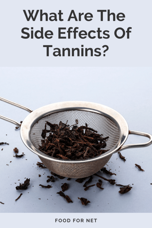 What Are The Side Effects Of Tannins? Food For Net