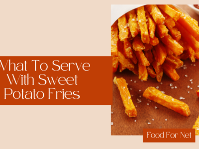A paper packet of sweet potato fries spilling out onto a table, highlighting the question of what to serve with sweet potato fries.