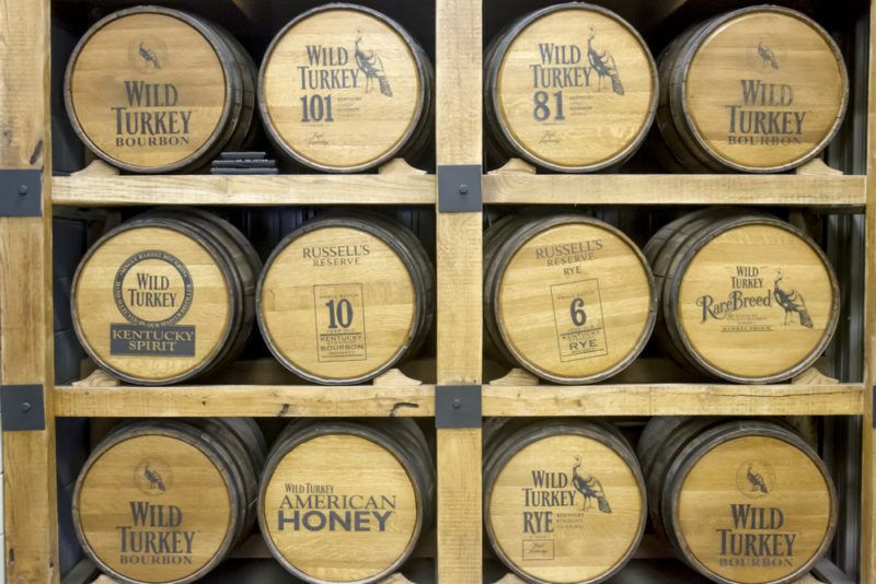 Wild Turkey 101 Whiskey Barrels