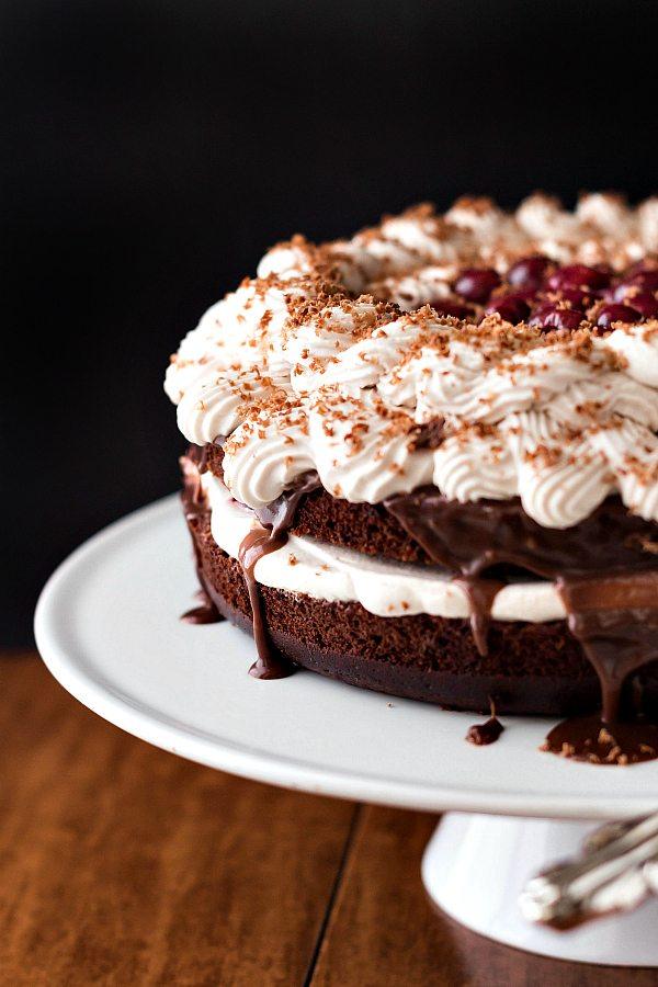 Fudgy Black Forest Cake