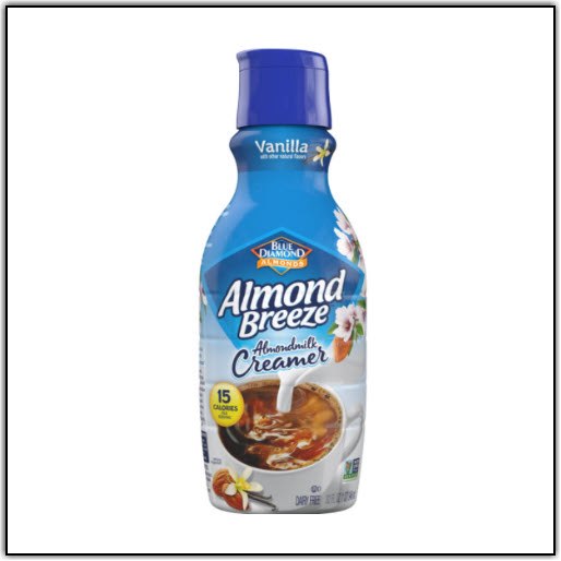 Blue Diamond Almond Milk Coffee Creamers 