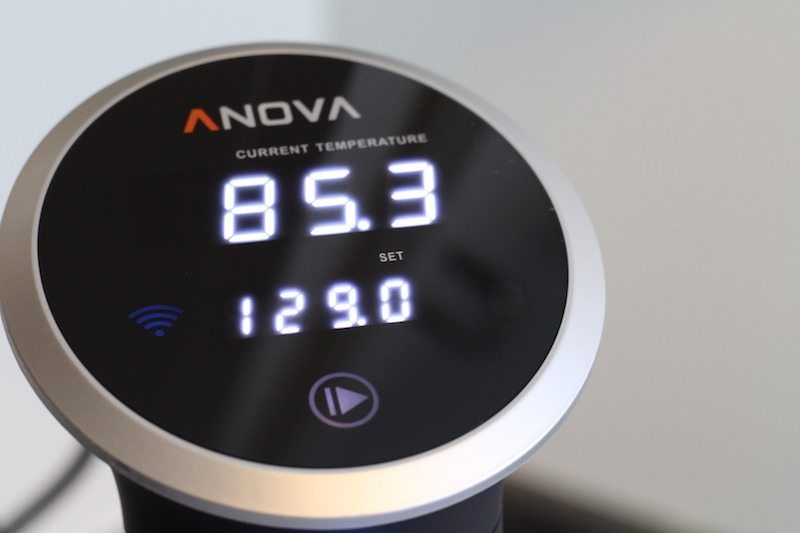 anova display cooking bluetooth