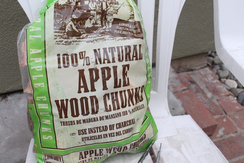 5 pound bag of apple wood chunks