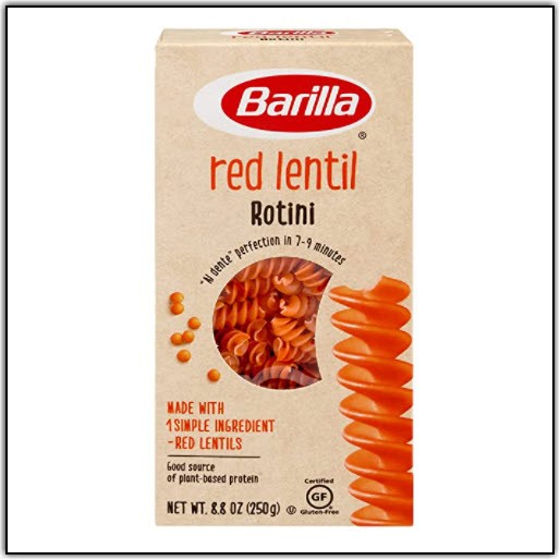 barilla red lentil pasta