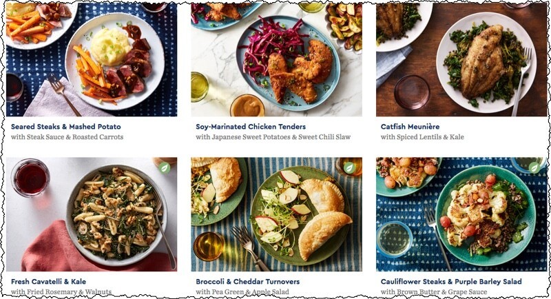 blue apron menu this week