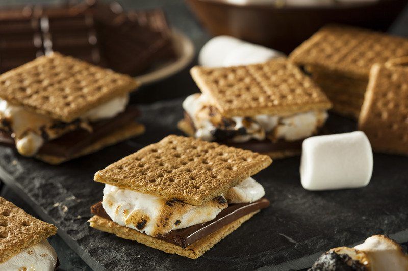 Homemade s'mores