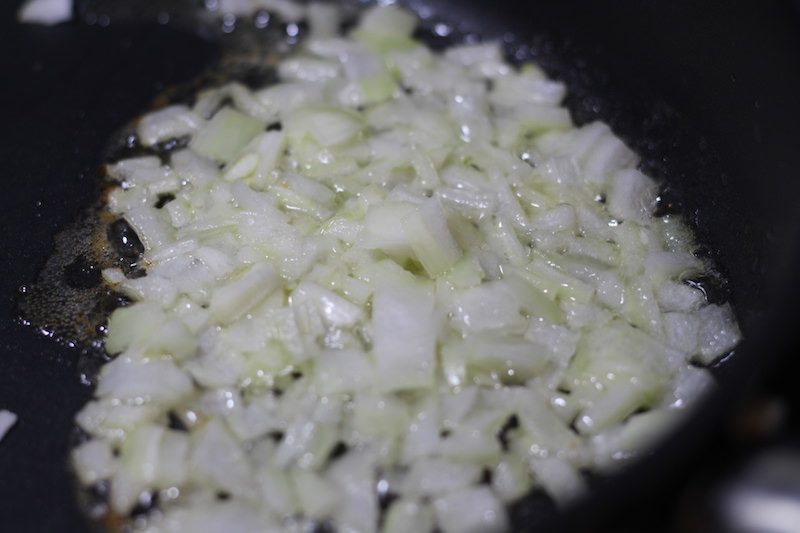 caramelizing onions