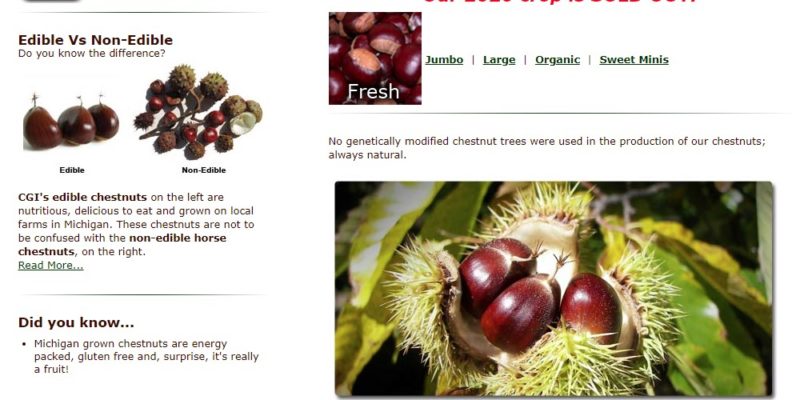 chestnut growers inc home page