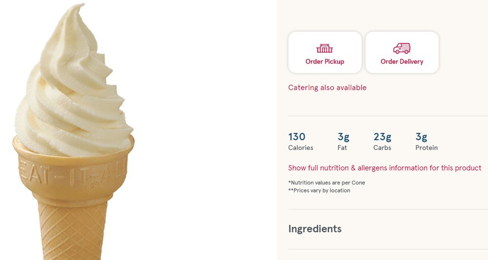 Best Fast Food Ice Cream | Food For Net