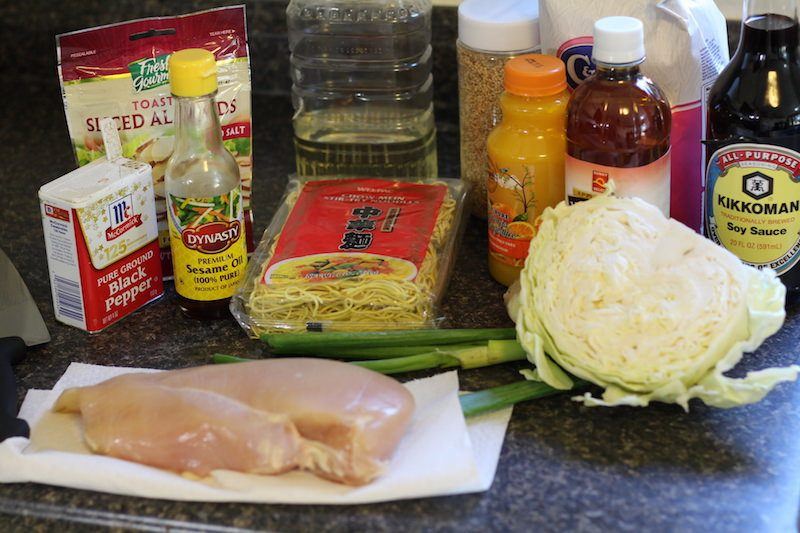 chinese chicken noodle salad ingredients