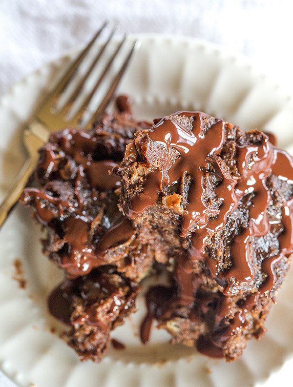 Chocolate Bread Pudding