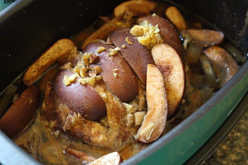 cinnamon apple pork loin roast porter final | Food For Net