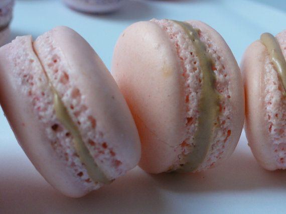 coffee cream macarons