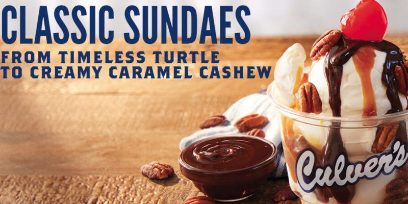 culver's ice cream sundaes 