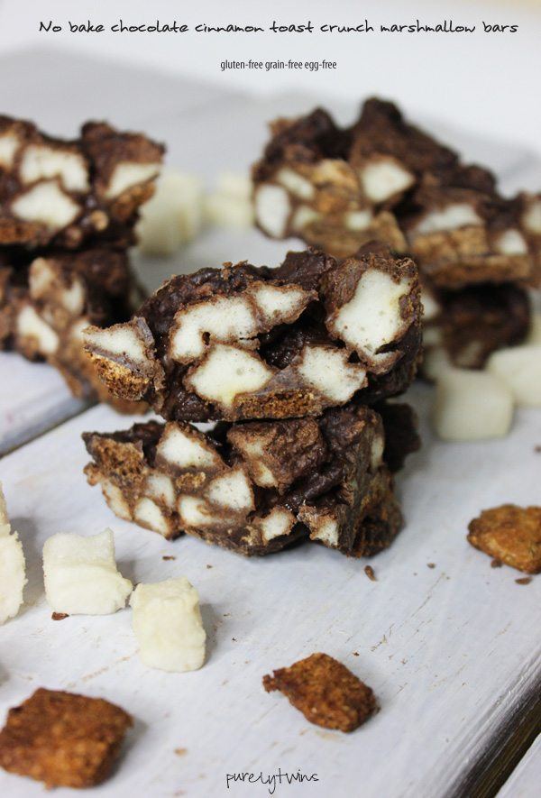 Chocolate Cinnamon Marshmallow Bars