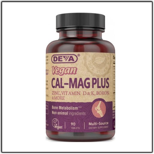 Deva Nutrition Vegan Calcium-Magnesium