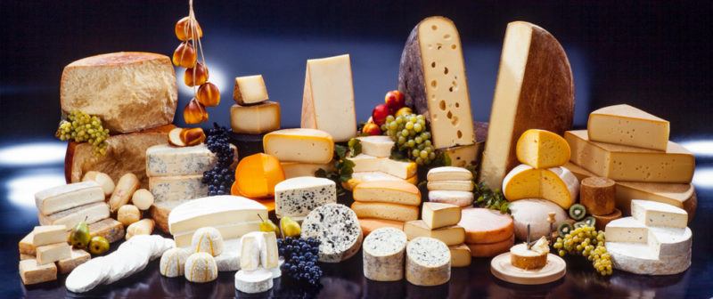 gourmet artisanal cheese selection from aroaund the world