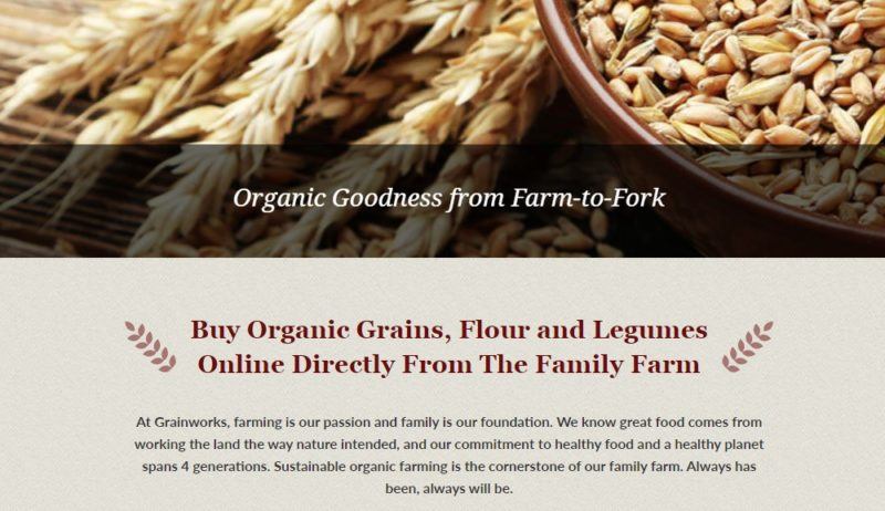 grain works home page