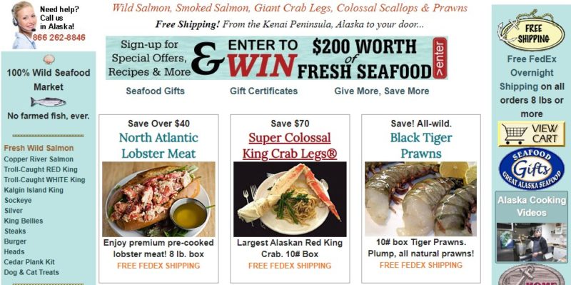 great alaska seafood home page