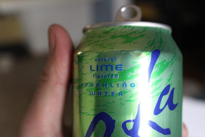 la croix lime water can (aluminum)