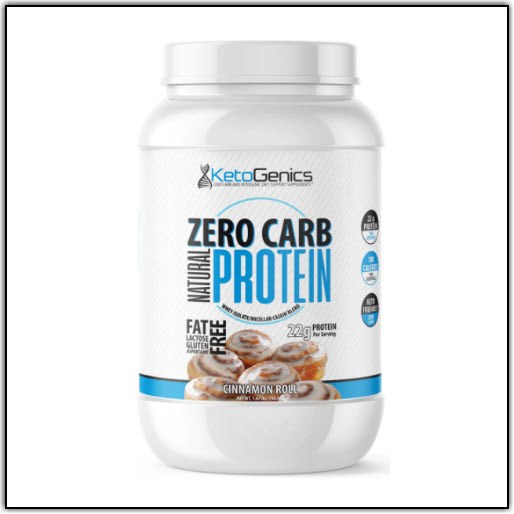 Keto Genics Zero Carb Natural Protein