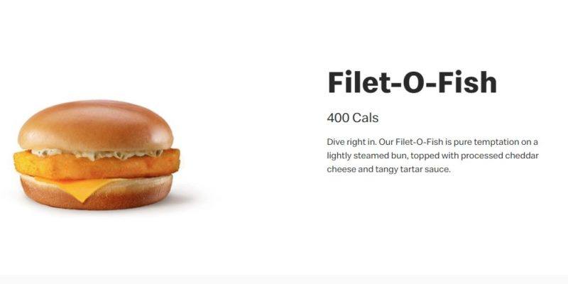 mcdonald's filet o fish 