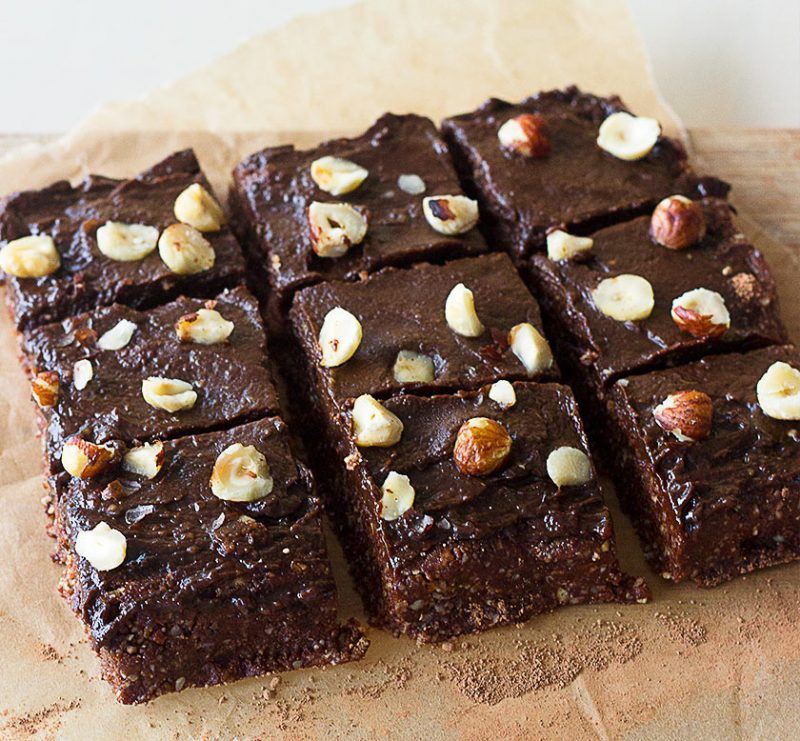 No-Bake Nutella Brownies