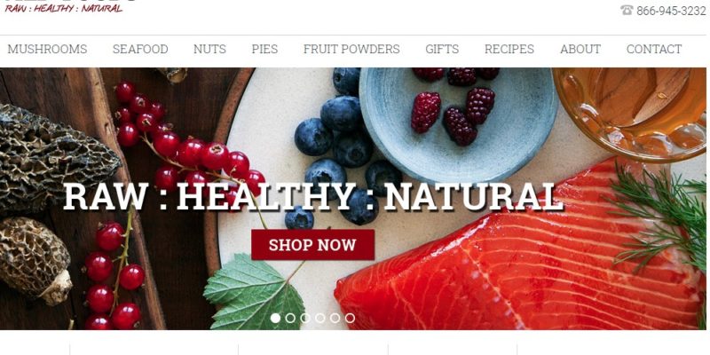 northwest wild foods home page