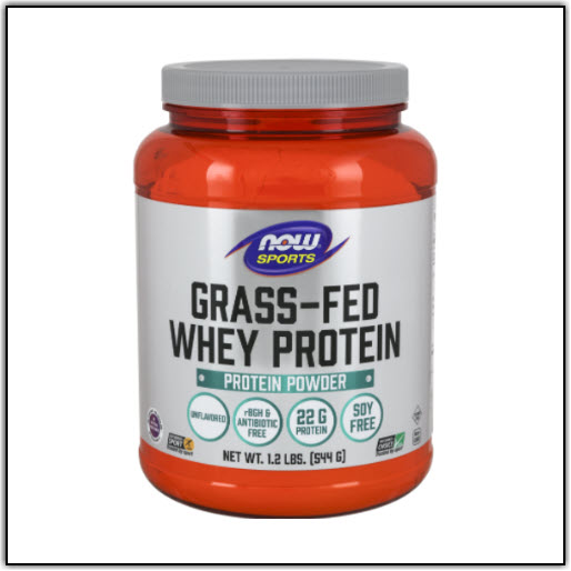 Now Foods Grass-Fed Whey Unflavored Protein 