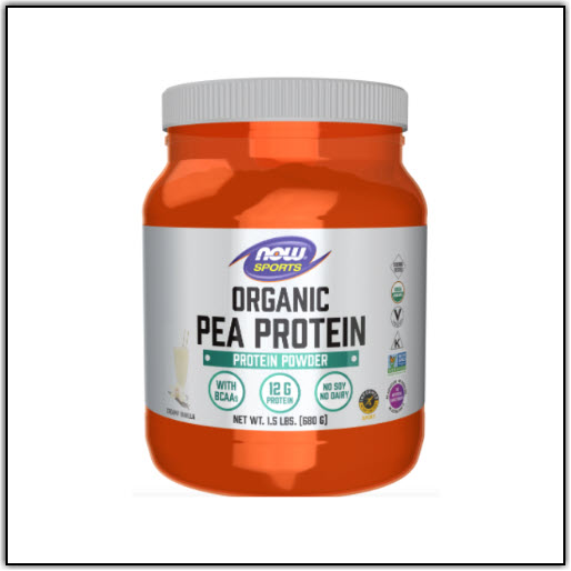 Now Sports Organic Pea Protein