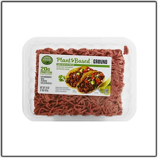 Open Nature Plant-Based Ground Beef