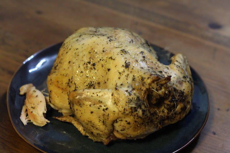 oven-roasted-whole-slow-cooker-chicken | Food For Net