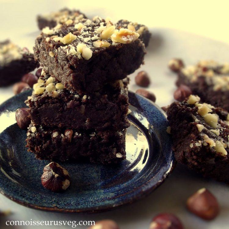 Chocolate Hazelnut Butter Brownies