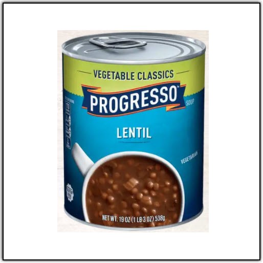 progresso lentil soup