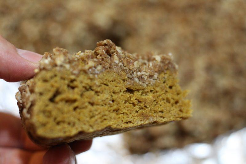 pumpkin-cake-finished-cut-slice | Food For Net