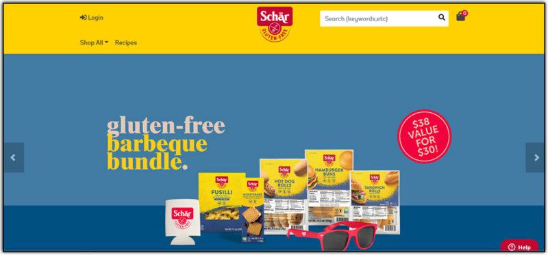 schar home page screenshot