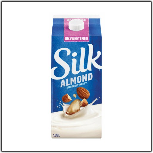 silk original almond milk 