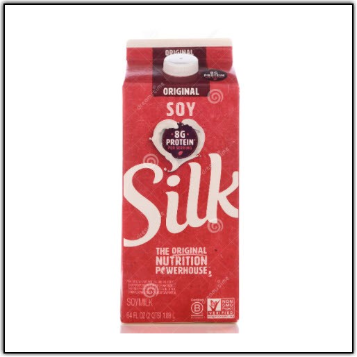 silk soy milk