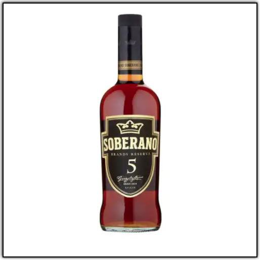 Soberano Spanish Brandy 5 Year