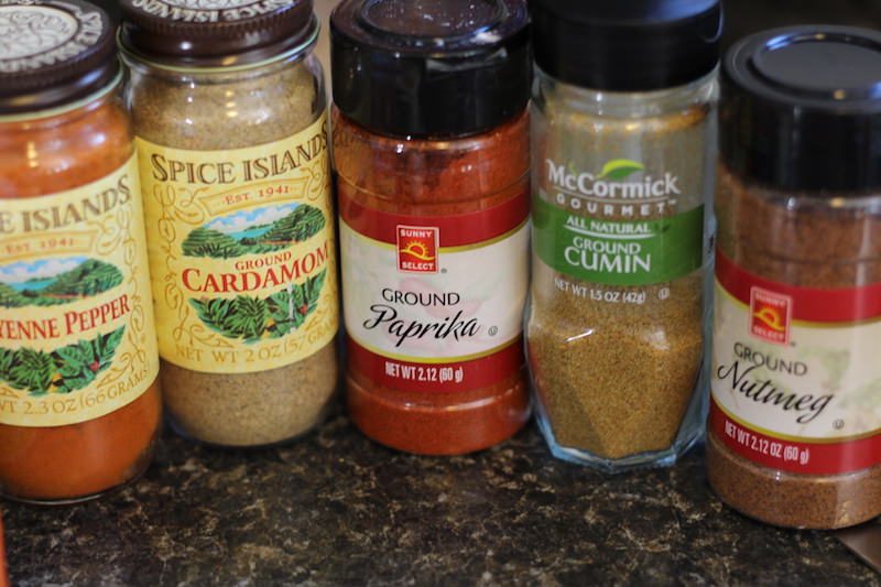 spices tikka masala